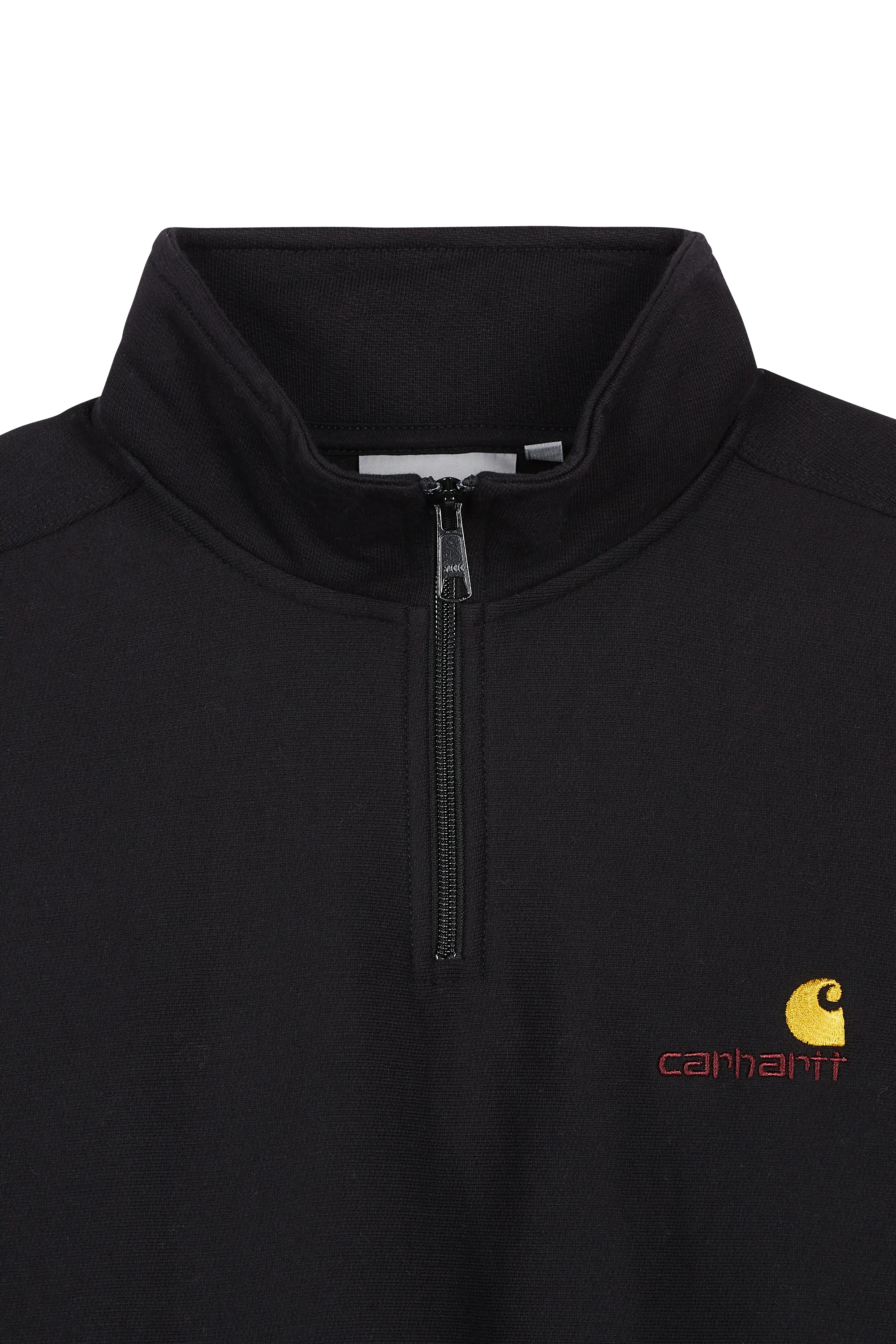 CARHARTT WIP Sweat zippé  Half Zip American Script  Noir
