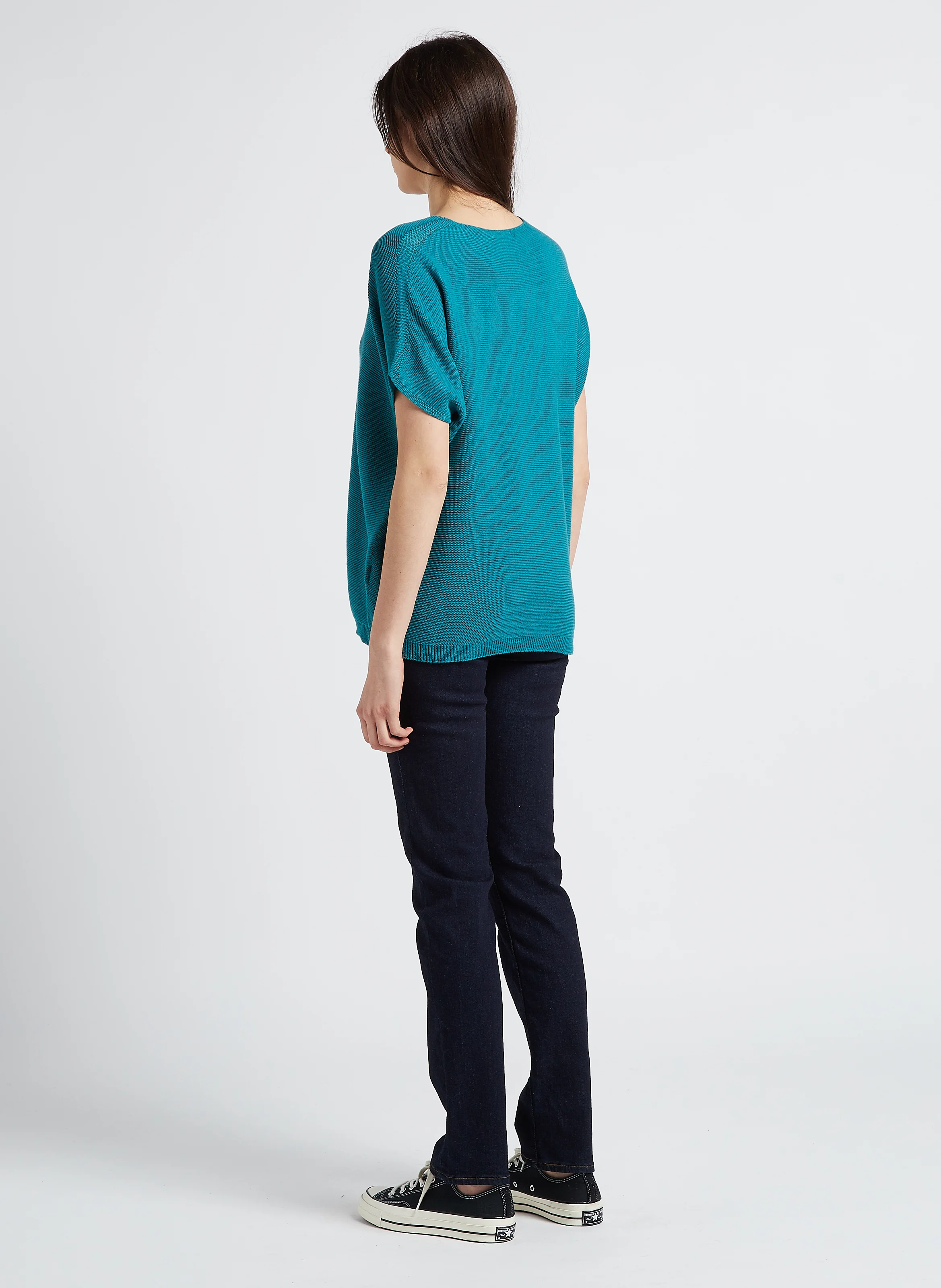724 HIGH RISE STRAIGHT - Jean slim en coton mélangé | Jean brut
