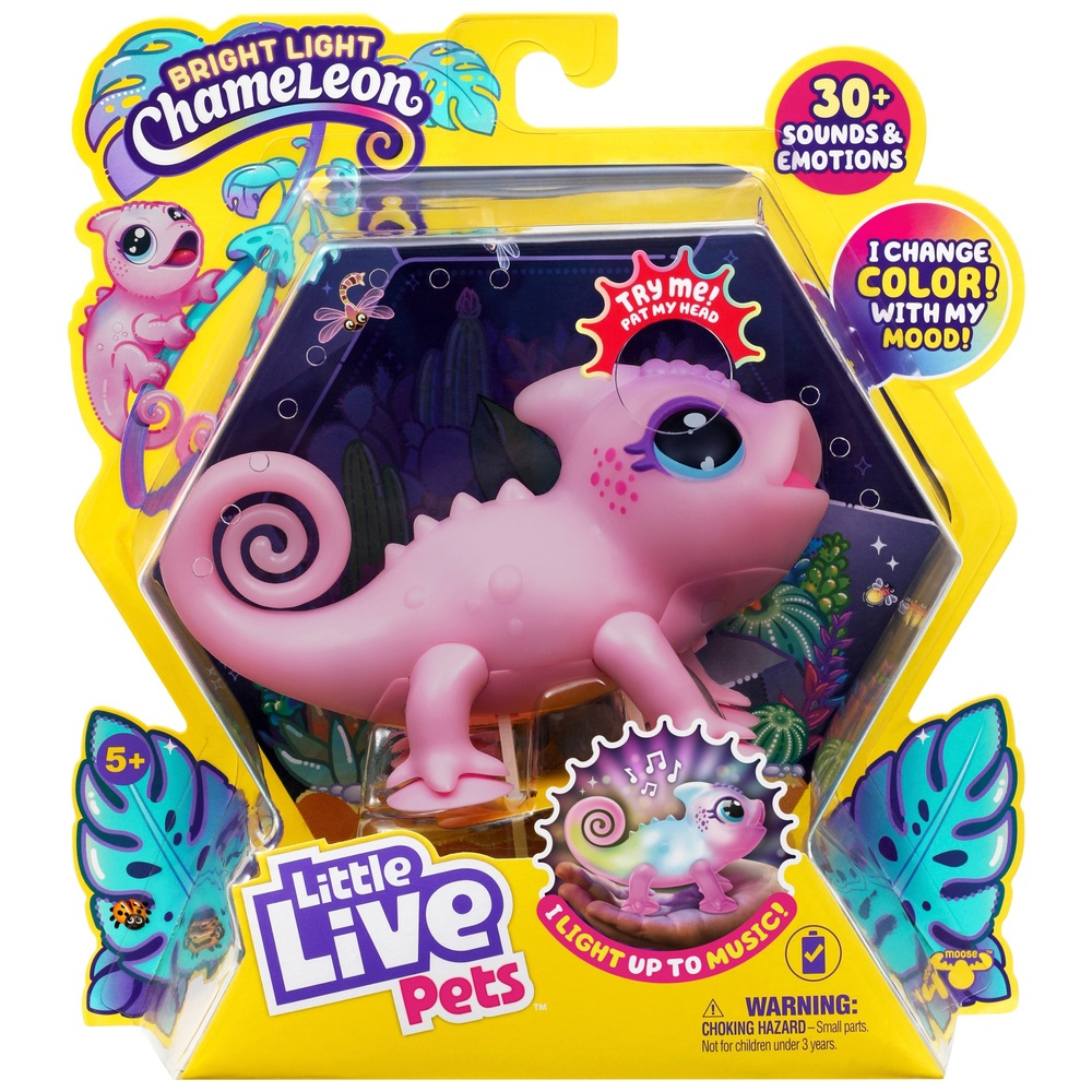Little Live Pets – Helles Lichtchamäleon: Nova