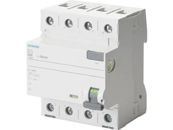Fejlstrømsafbryder RCCB 4P B 25A 300mA