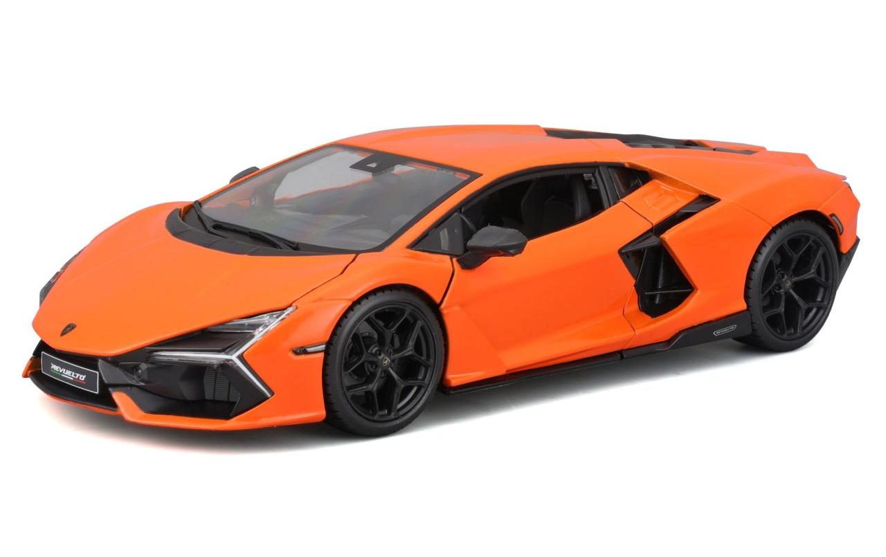 Lamborghini Revuelto Orange 1:24Sammlermodell im Massstab 1:24