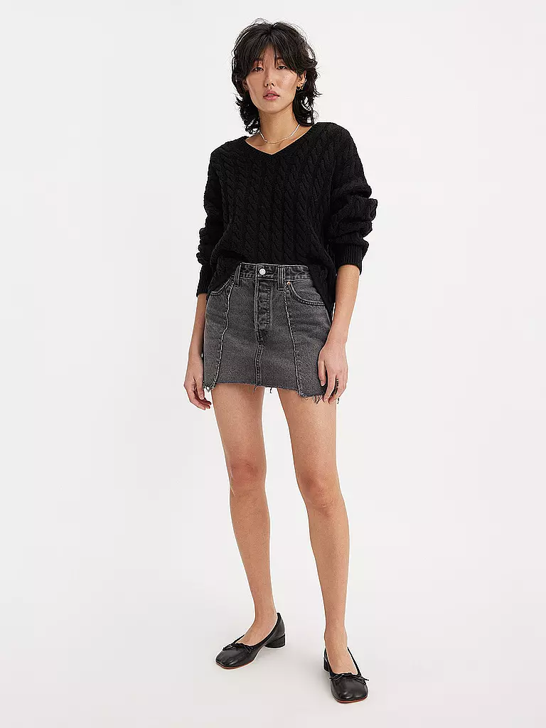 LEVI'S® Jeansrock ICON  grau