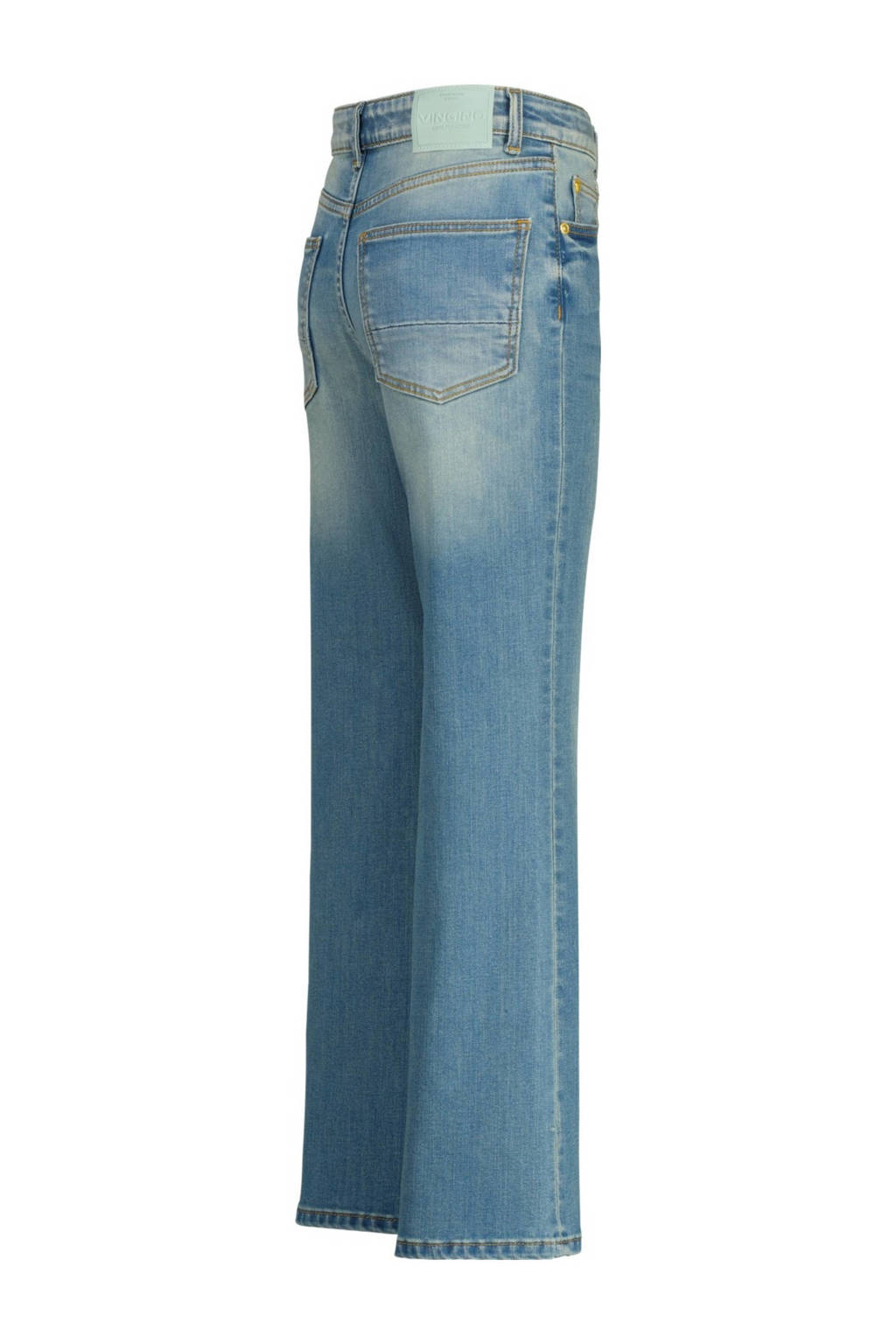 Vingino straight leg jeans Claire tinted mid blue