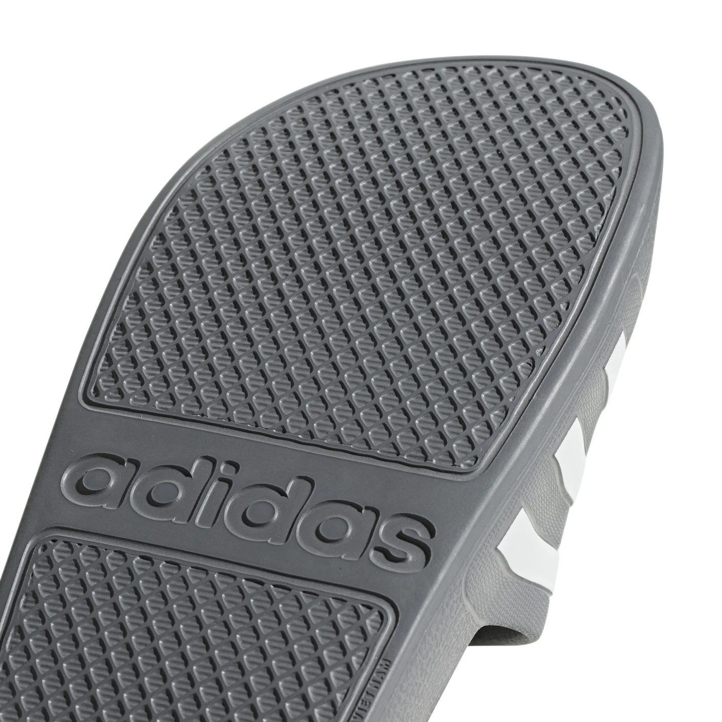 Adidas Adilette Aqua Slippers Donkergrijs Wit