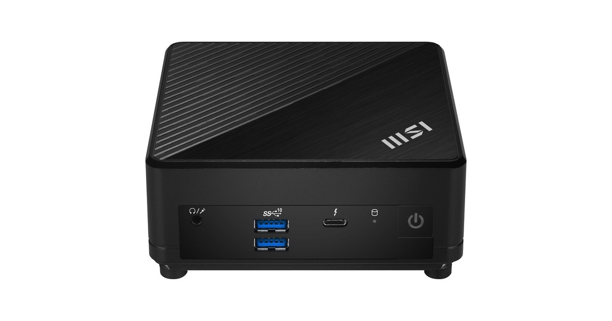 MSICubi 5 12M-405BEU barebone  (Zwart | Core i7-1255U | UHD Graphics)