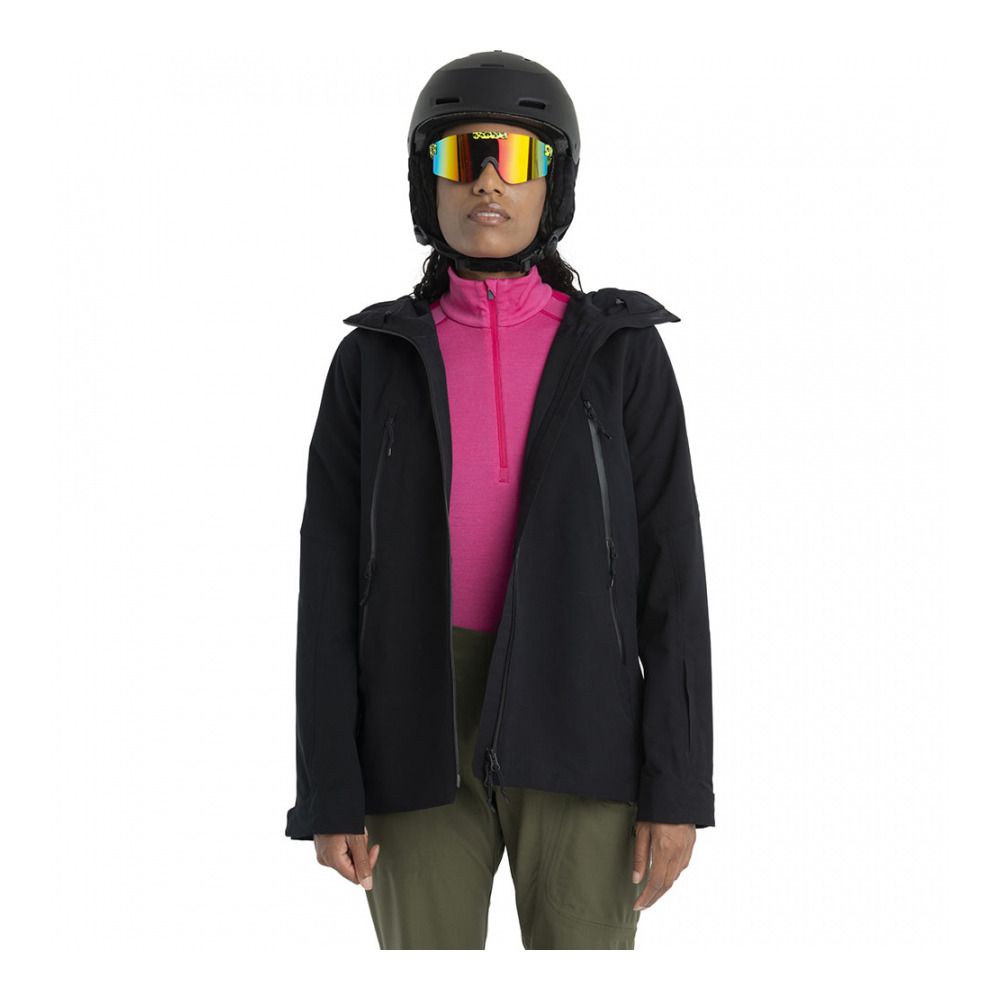 Icebreaker ZONEKNIT 260 - Sous-couche Femme tempo/electron pink/cb