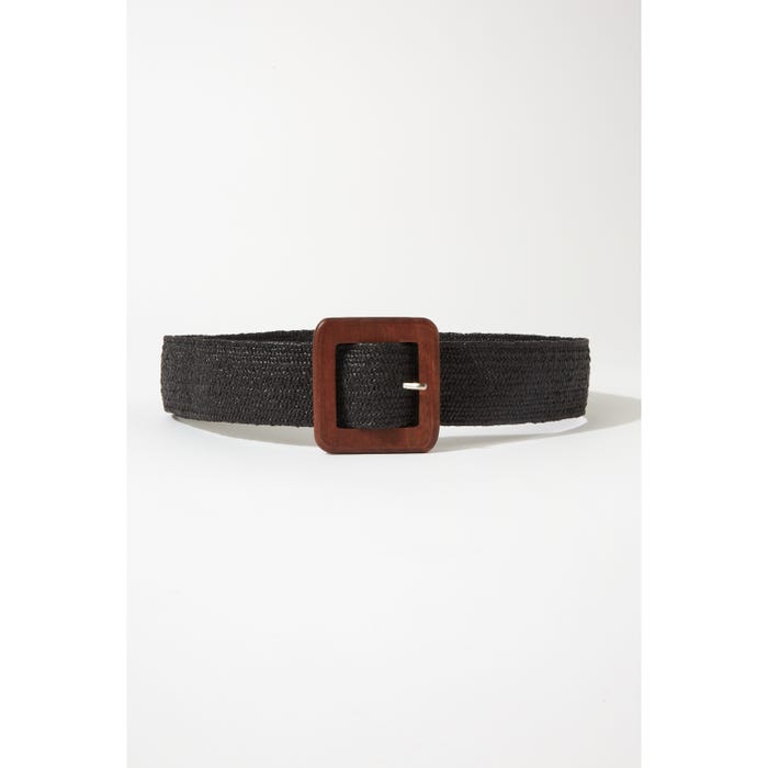 Veritas-Riem raffia elastisch hout