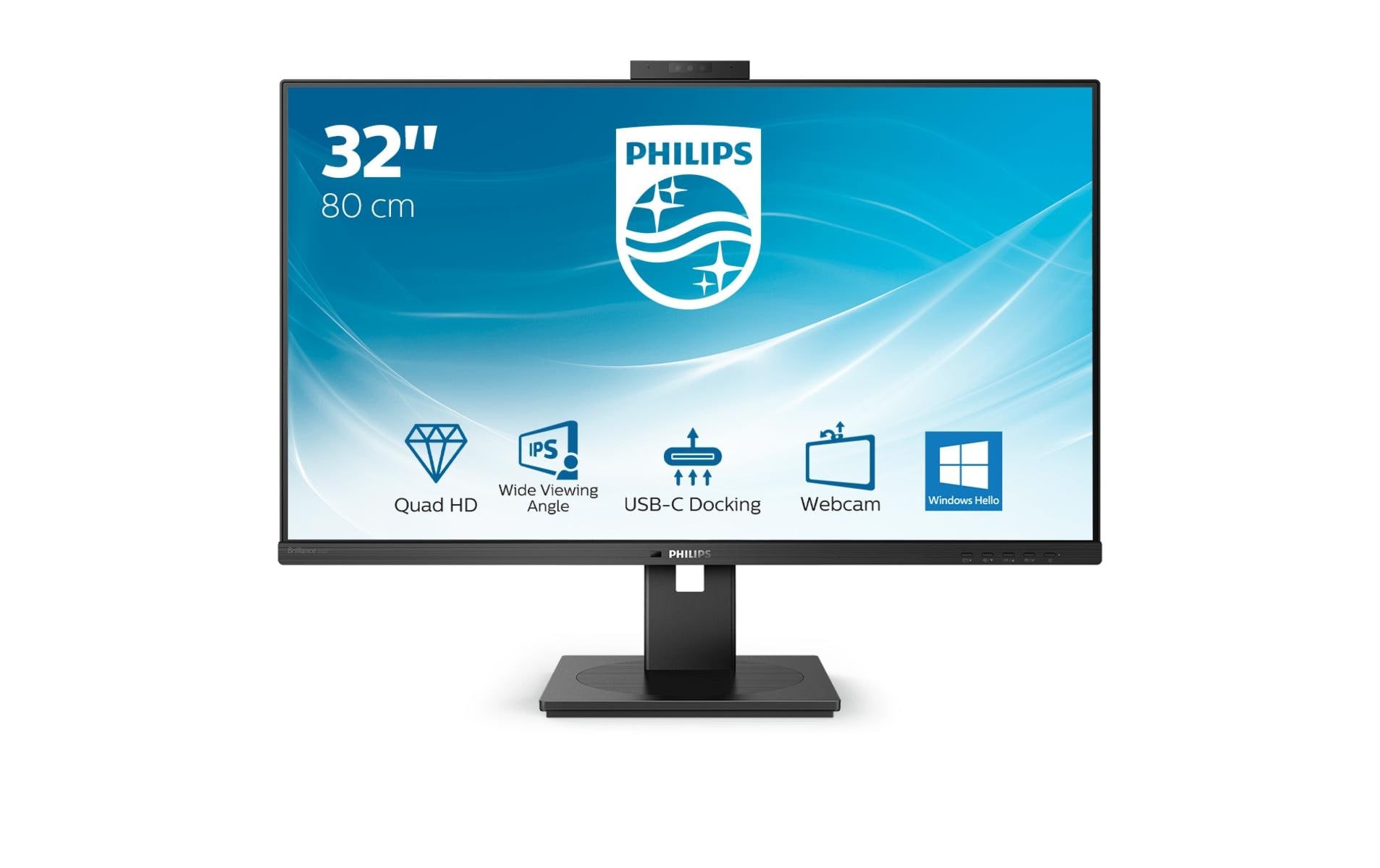 Philips Ergo Monitor »326P1H/00« 79,69 cm/31,5 ″  2560 x 1440 px WQHD 75 Hz