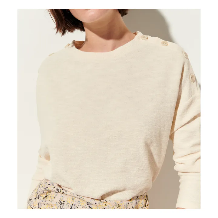 Sessùn Sweat Austin | Ecru