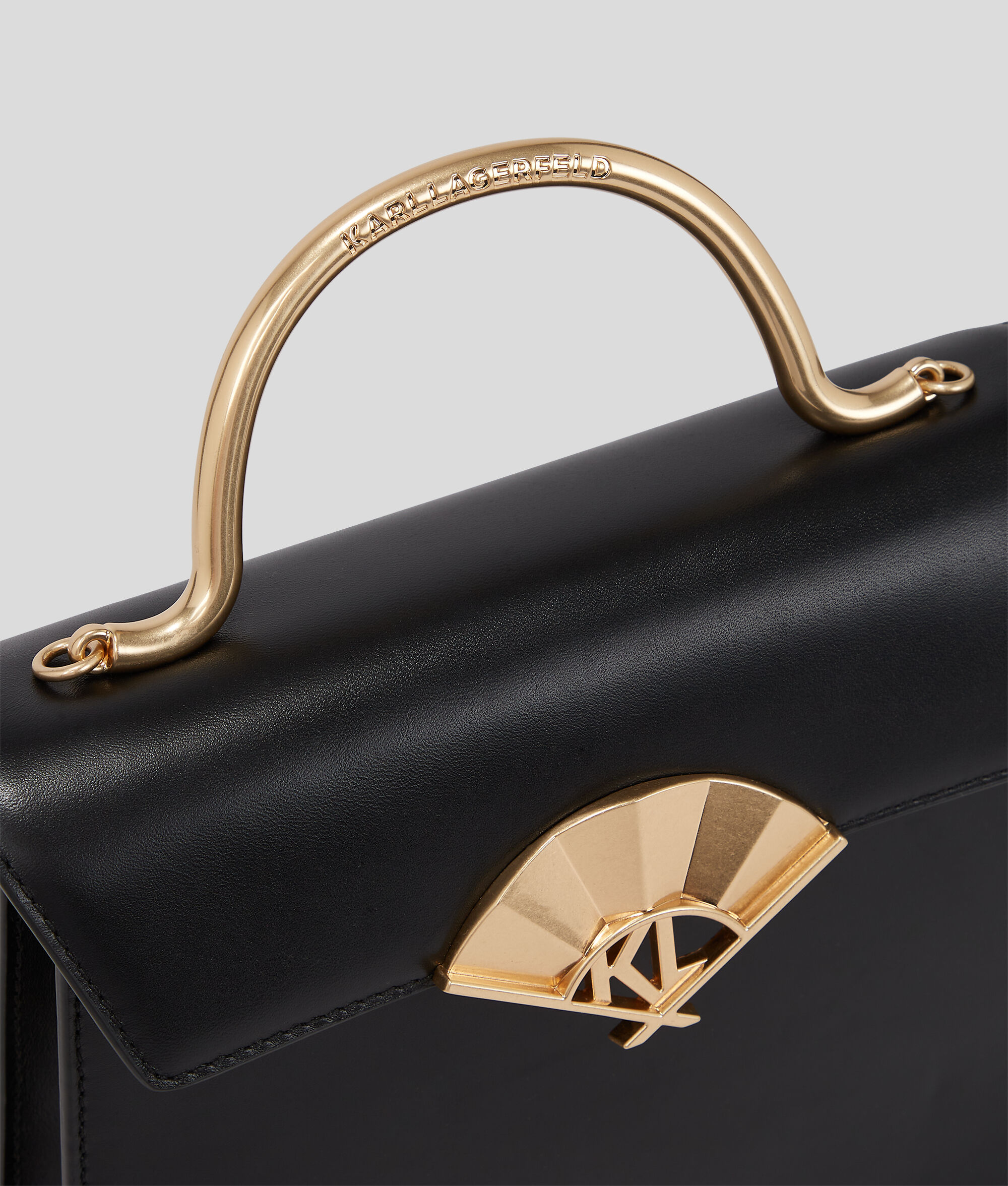 SAC À MAIN TAILLE MOYENNE À MOTIF ÉVENTAIL K/ARCHIVE