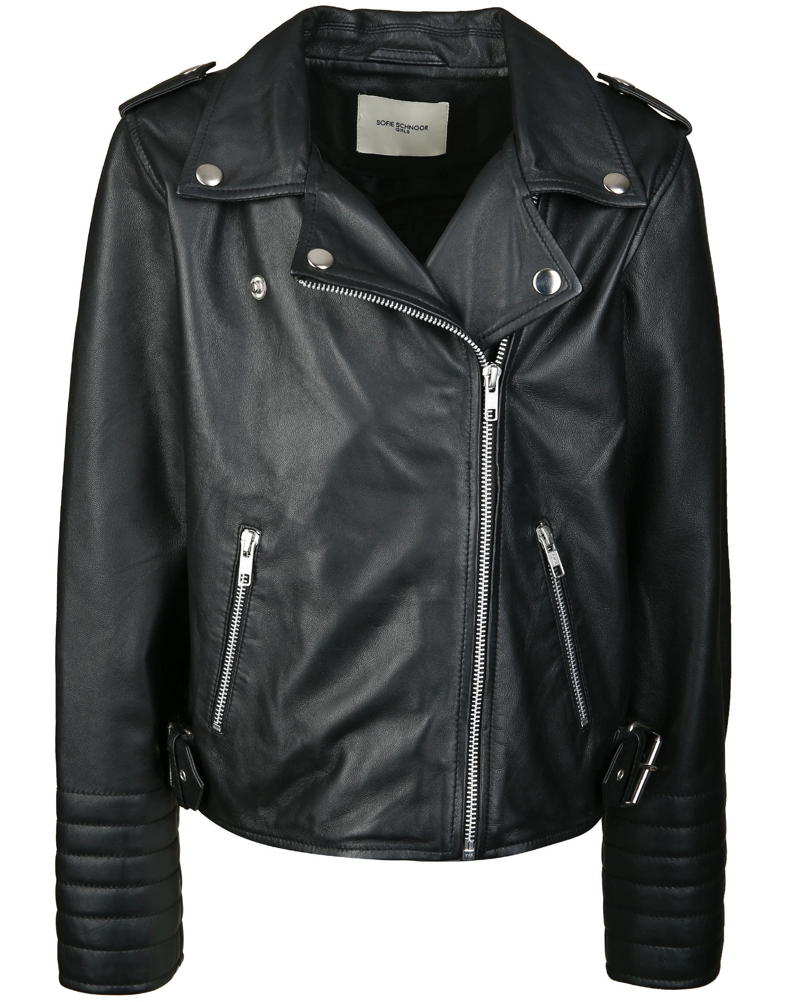 Lederjacke FRICKA in black