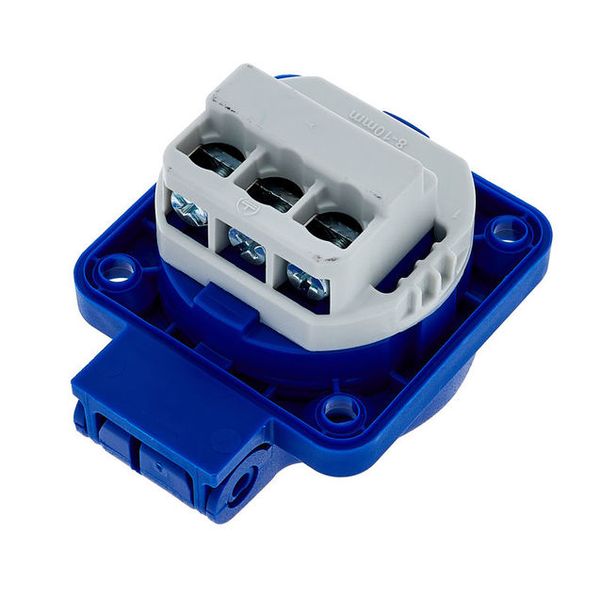 PCE Mounting Power Socket Blue