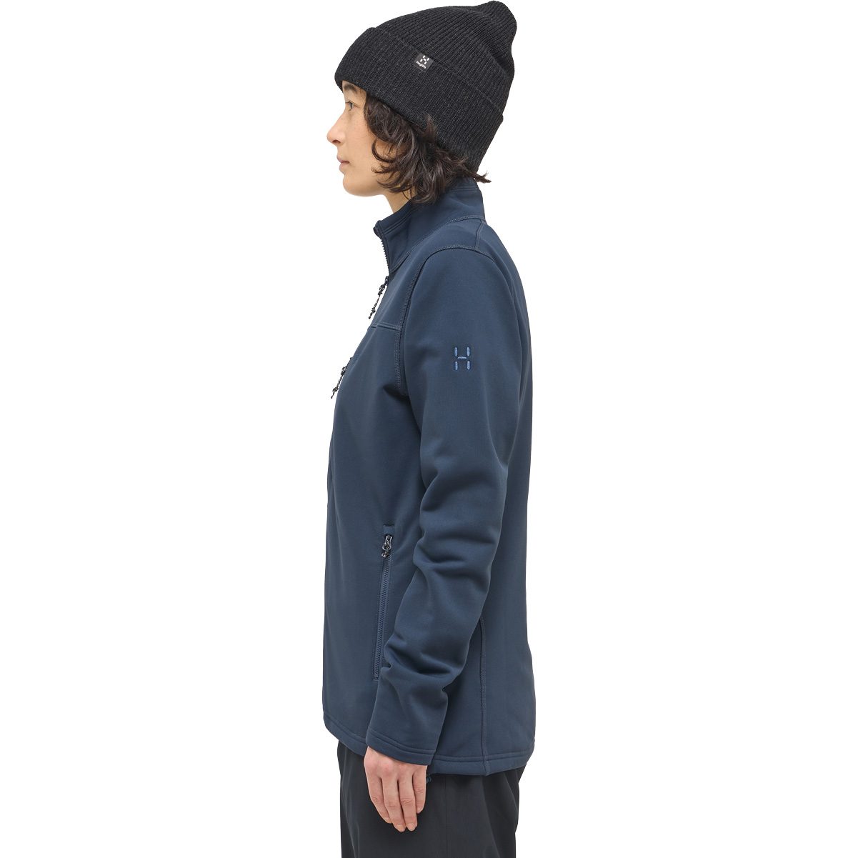 Haglöfs Rosson Mid Fleecejacke Damen tarn blue