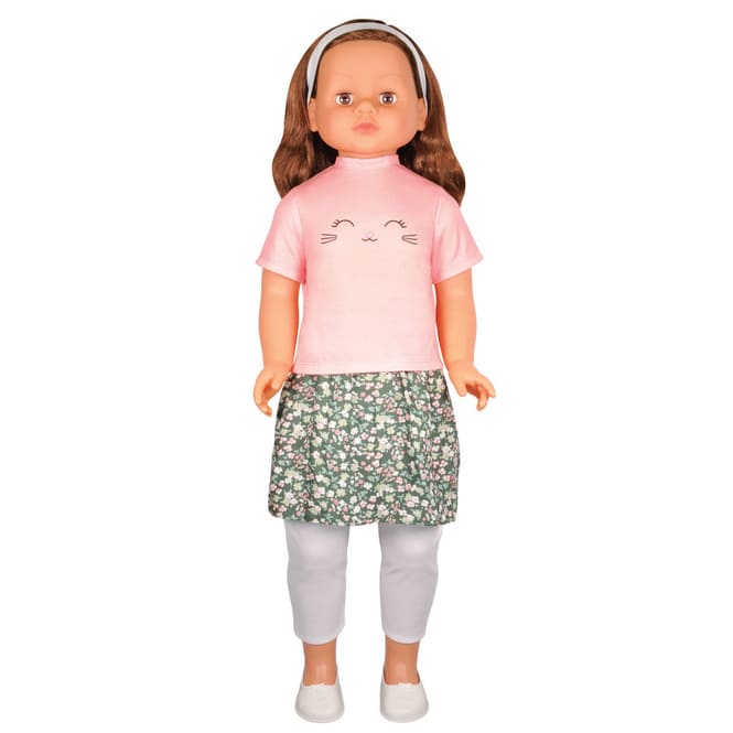 Besttoy - Puppenkleidung für Josy  - Blumenrock