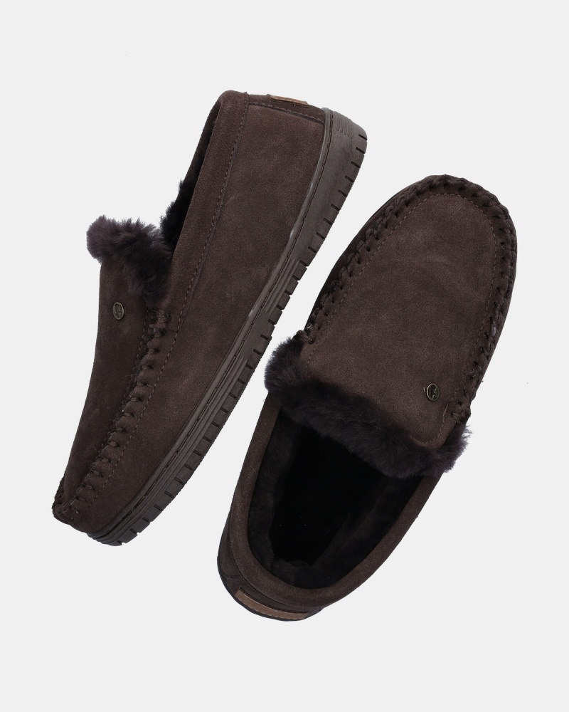 Warmbat Australia Grizzly Pantoffels  - bruin