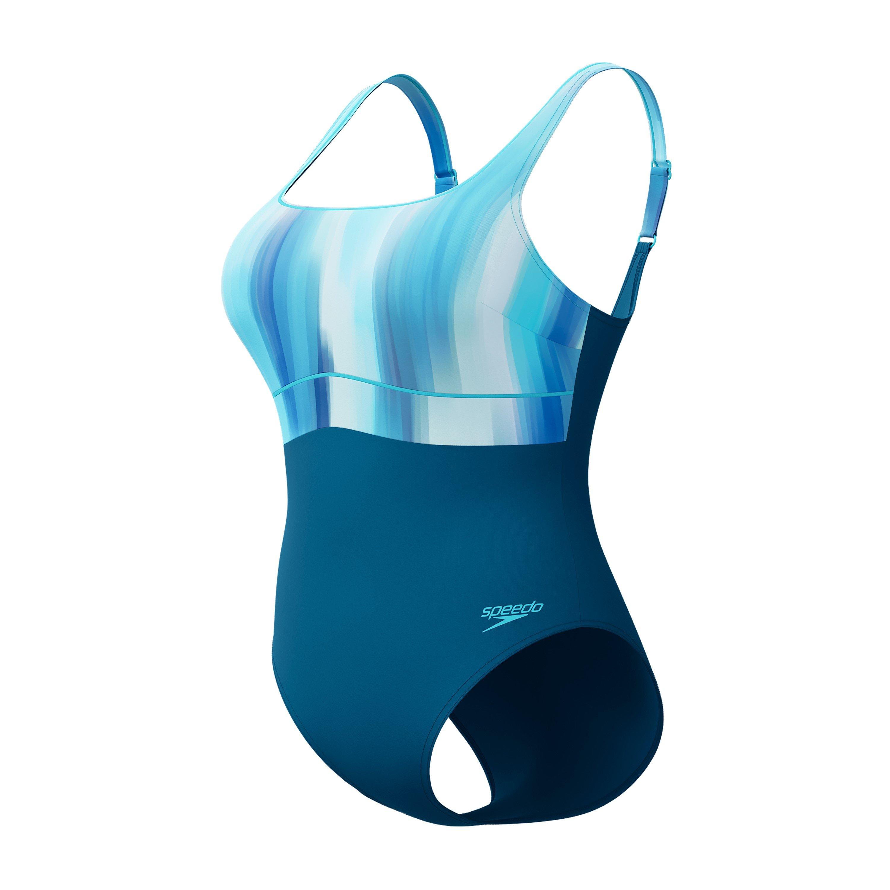 Speedo Womens Shaping ContourEclipse Printed 1 Pc
