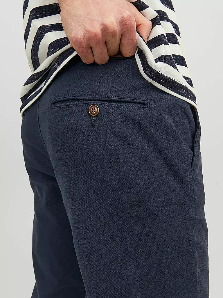 JACK & JONES Chino JPSTMARCO Slim Fit dunkelblau