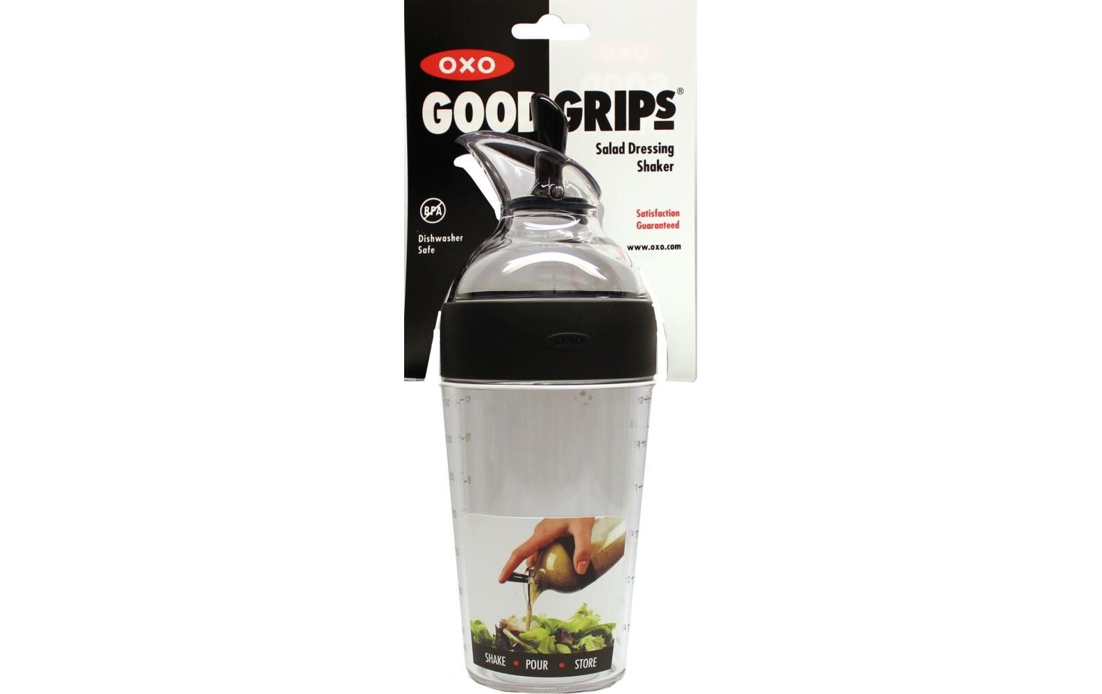 Saucen Shaker 350 ml, SchwarzSalatshaker