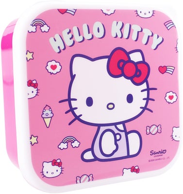 Hello Kitty 3 in 1 Snackboks Fresh Bites, Rosa