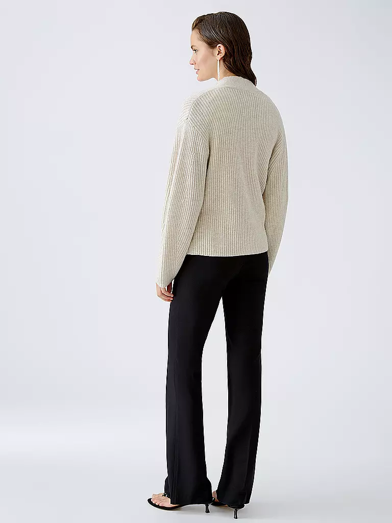 OUÍ Strickjacke creme