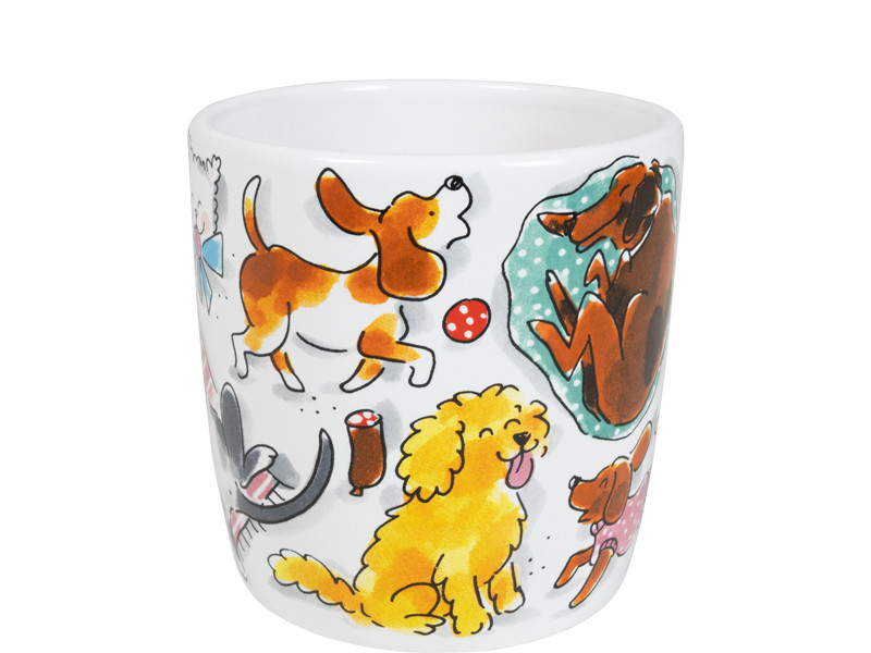 Cappuccinobeker 0.5L Dier Dogs