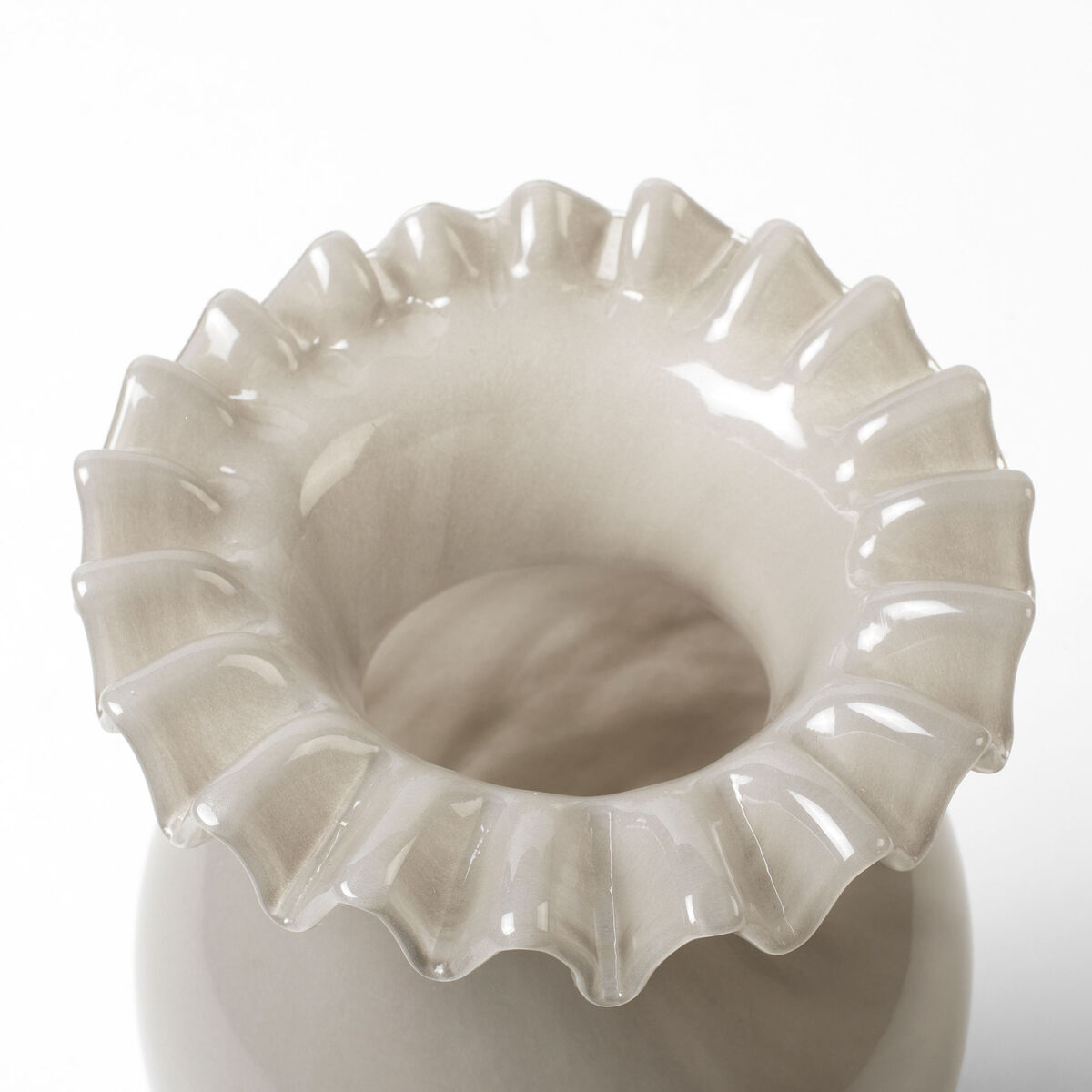 Broste Jasmin vase, grå