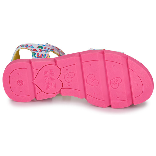 Agatha Ruiz de la Prada - SMILEN - Blanc / Rose