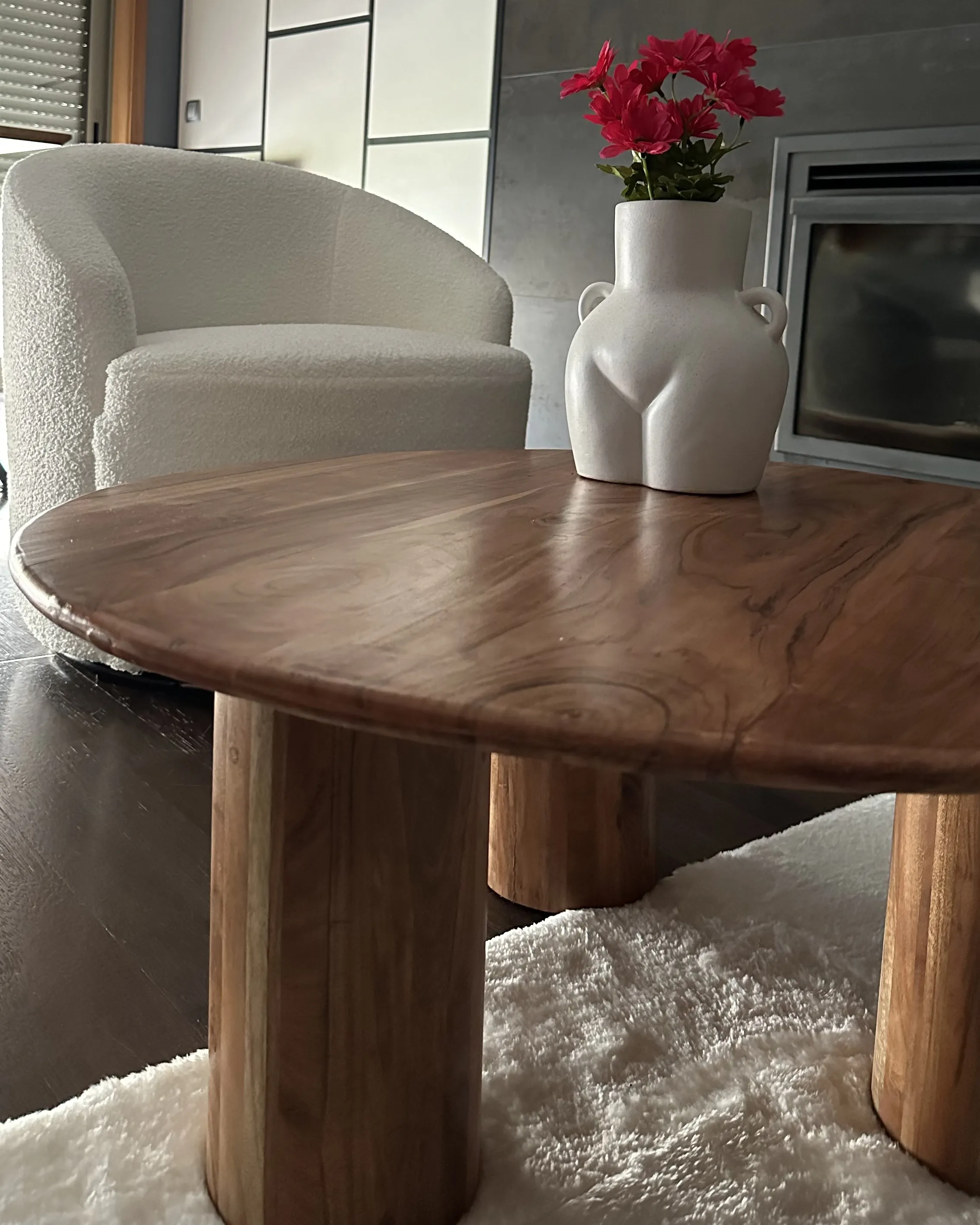 Salontafel COLINA Acaciahout Bruin