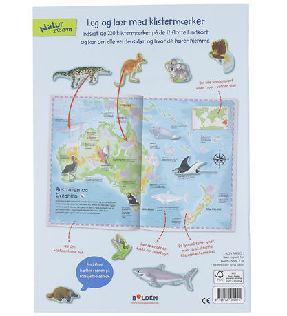 Forlaget Bolden Aktivitätsbuch m. Stickers - Die Welt der Natur