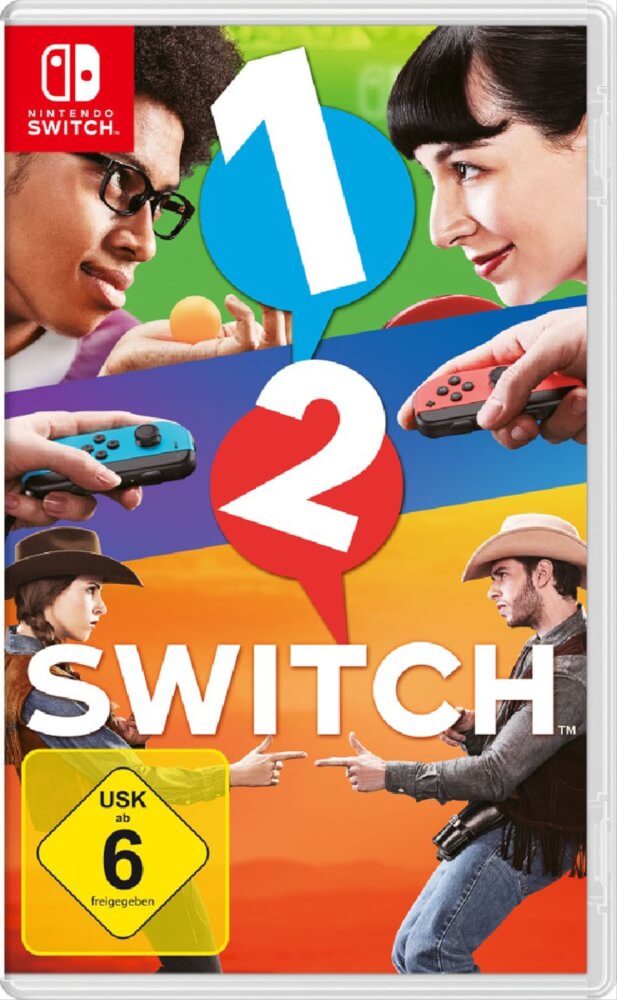 1-2-Switch von Nintendo, Partyspiel, ab 6 Jahren
