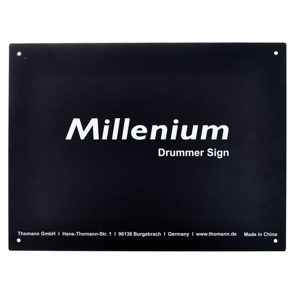 Millenium Drummer Sign
