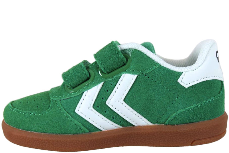 HUMMEL VICTORY SUEDE ll SNEAKERS I GRØNT RUSKIND