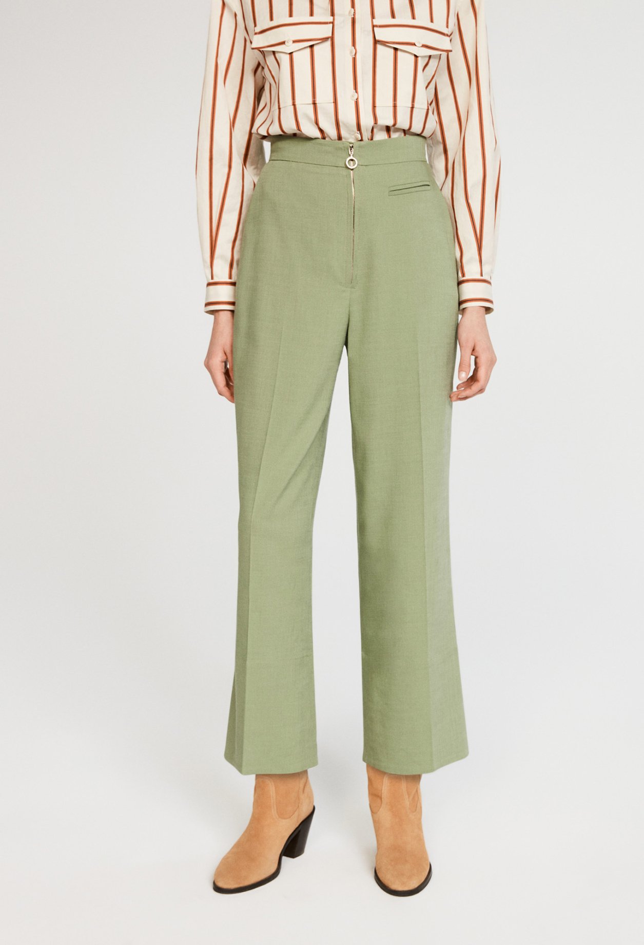 Pantalon evase