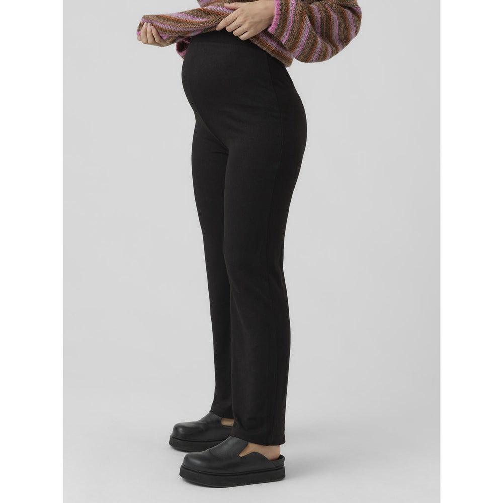 Køb Vero Moda Maternity Black Vmmella Wide Flared Bukser Jrs Noos