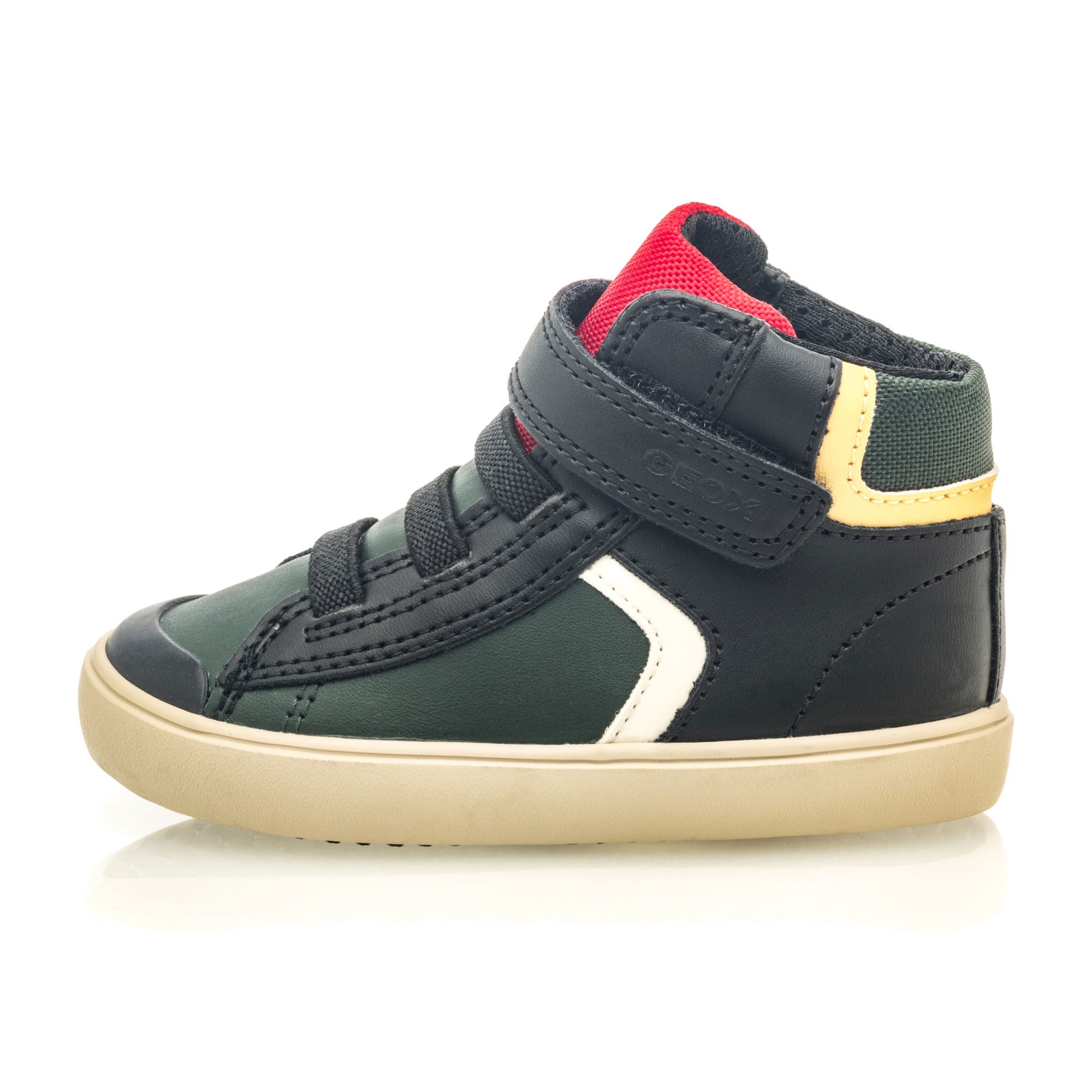 Baskets hautes Garçon vert