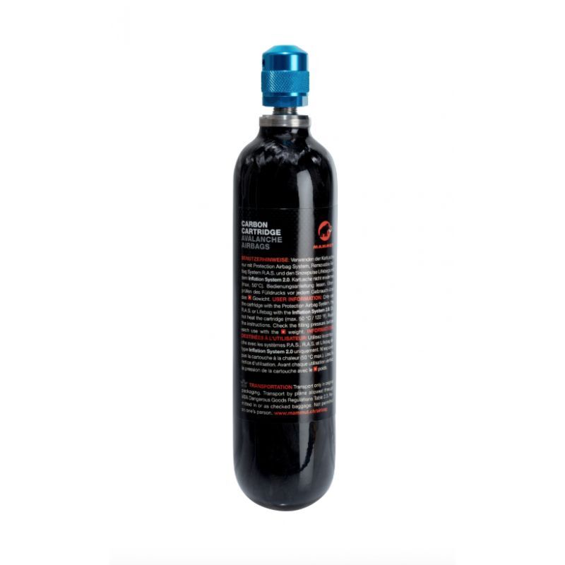 Carbon Cartridge 300 bar Non-Refillable - Cartouche sac airbag