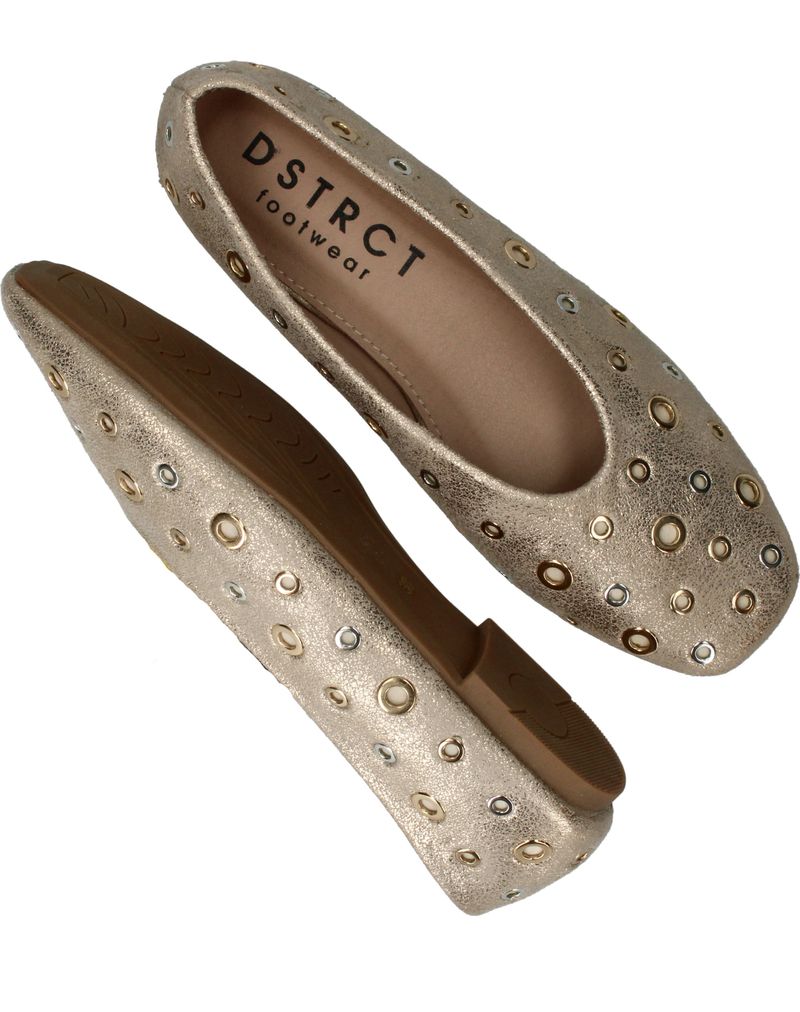 DSTRCT Ballerina's Goud Dames