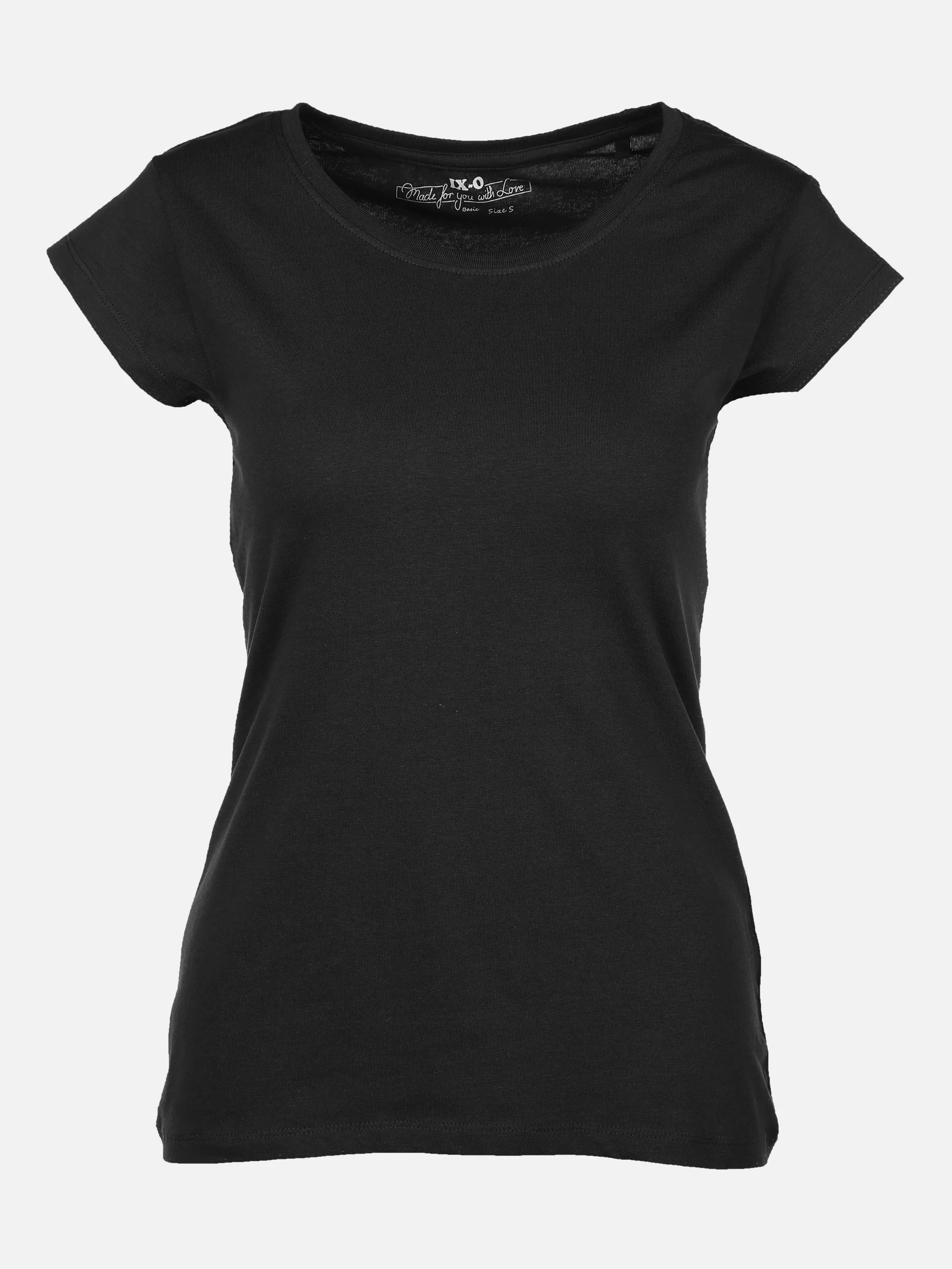 Damen T-Shirt unifarben