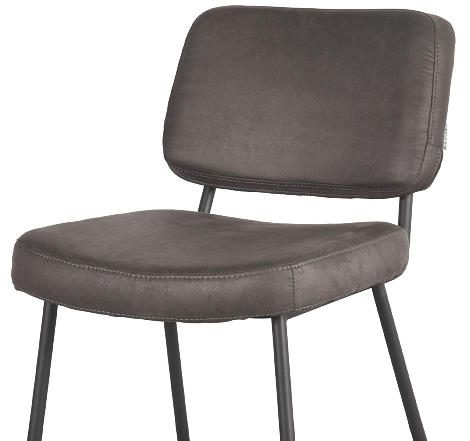 Barkruk Antraciet IH-50.144 Noah B48 x D61 x H94 cm