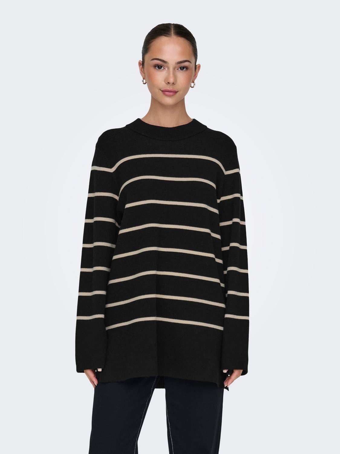 JDYMILA Strickpullover Black