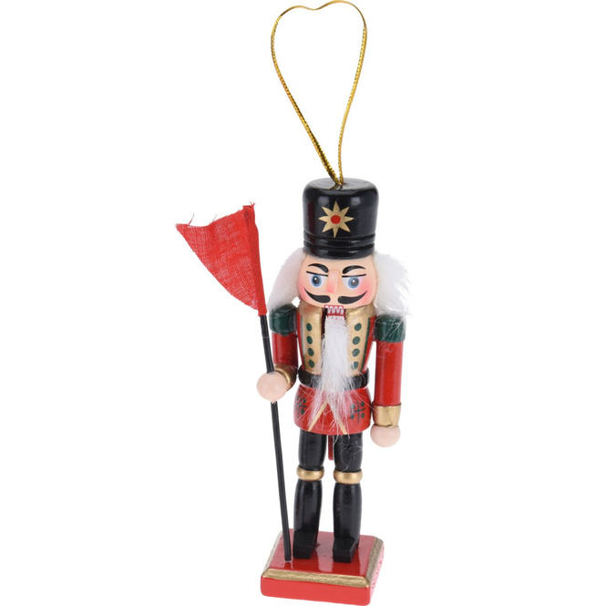 Dekohänger Nussknacker - aus Holz - ca. 12cm - 2 Stück