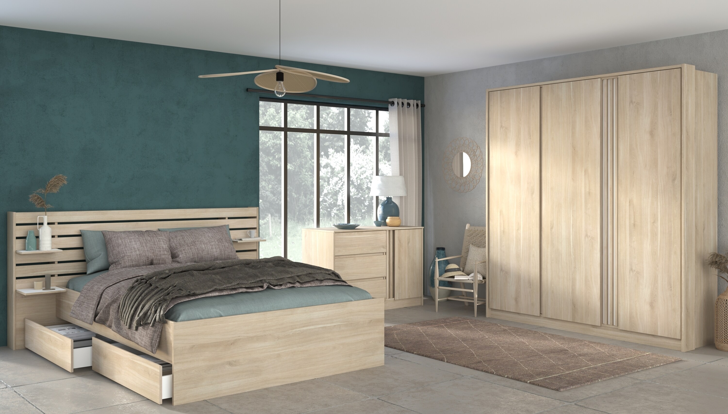 Parisot Schlafzimmer 4-teilig 