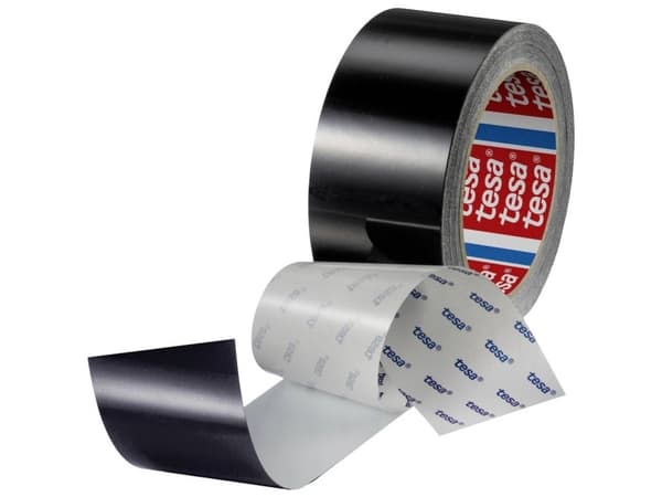 tesa ANTI-SCRATCH 60960-00000-00 Gulvmarkeringstape tesa® Sort (L x B) 20 m x 50 mm 1 stk