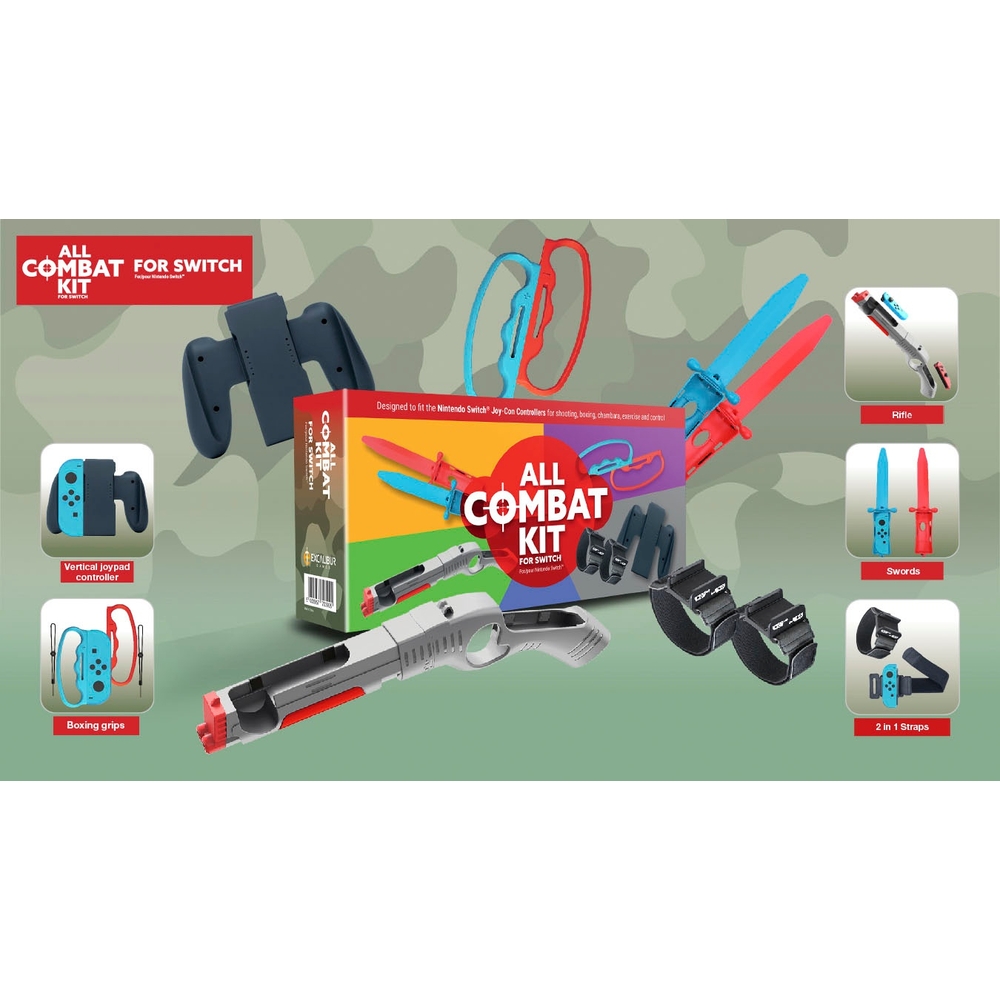 Nintendo Switch All Combat Kit Bundle