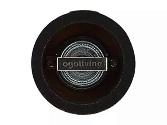 Ogo Living - Moulin A Poivre Recycle 23cm En Bois De Hetre Noir