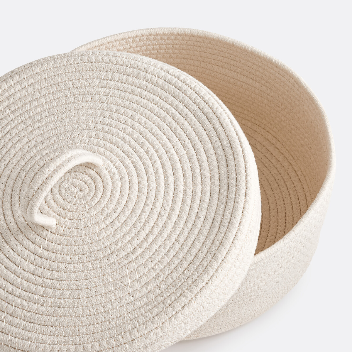 LA REDOUTE INTERIEURS<br>Conjunto de 2 cestos de algodão com tampas, Kesia