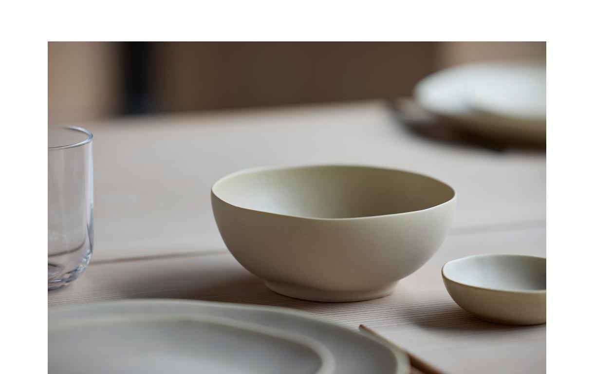 Saucenschale Shoku 9 cm, 6 Stück, BeigeSchalen-Set aus Steinzeug