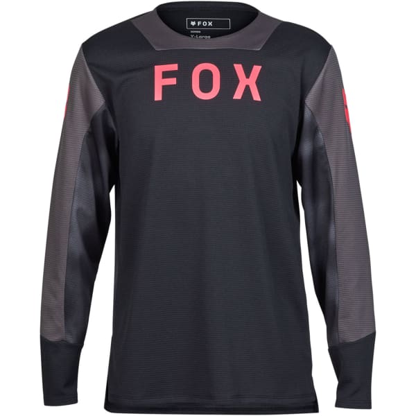 Maillot VTT FOX YTH DEFEND LS JERSEY TAUNT BLACK