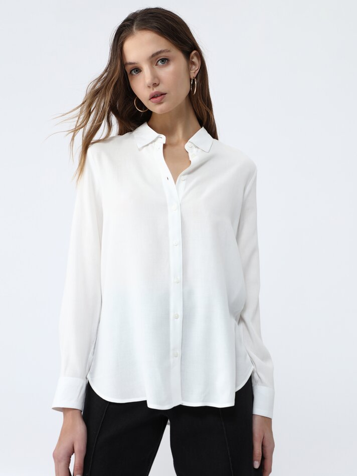Camisa fluida - Off-white