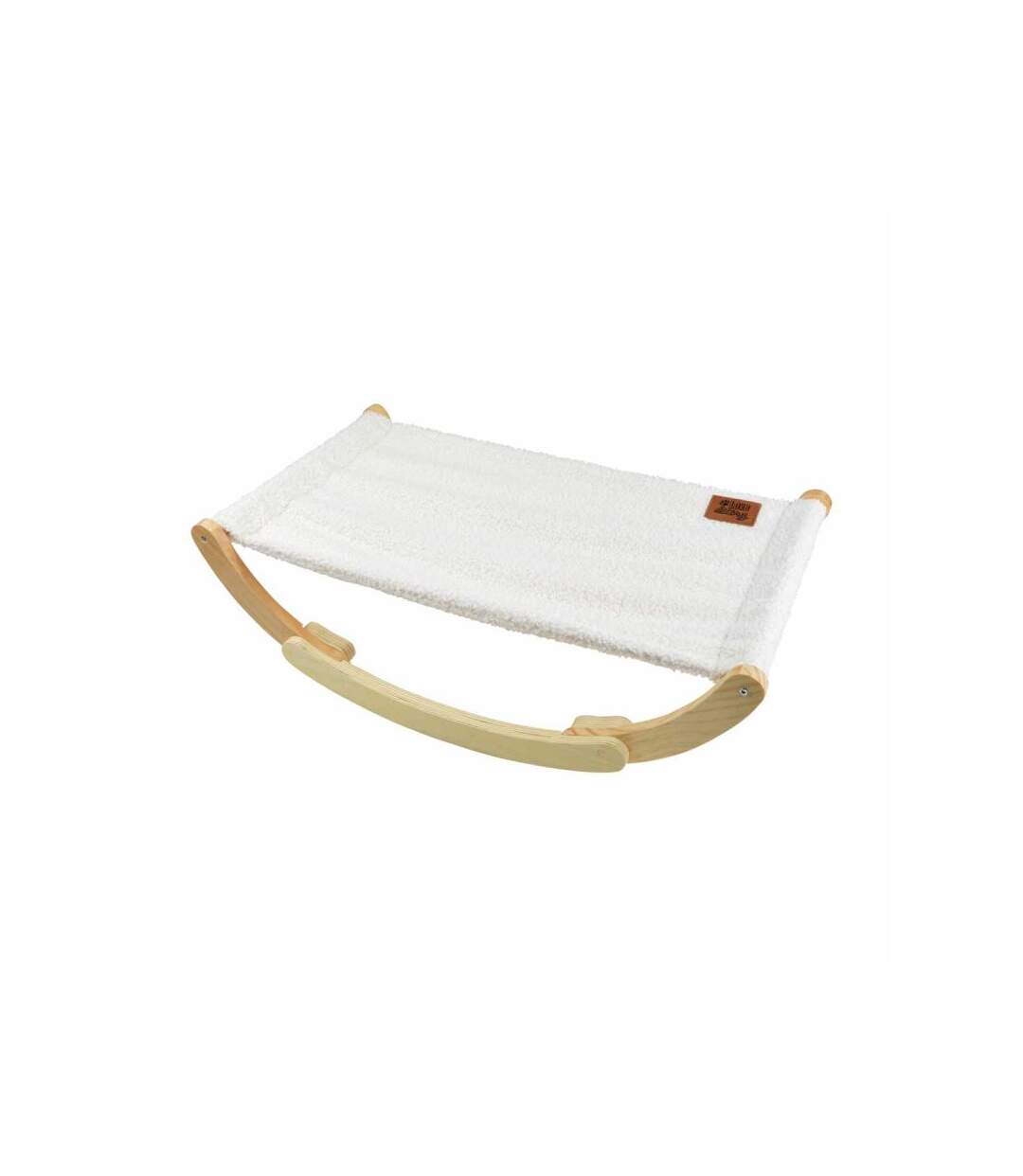 Paris Prix - Hamac à Bascule Pour Chat wooly 59cm écru